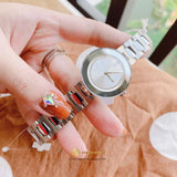 Buy Shop Movado Bold Silver Dial Silver Steel Strap Watch For Women - 3600381 USA Online