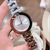 Buy Shop Movado Bold Silver Dial Silver Steel Strap Watch For Women - 3600381 USA Online
