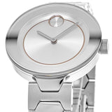 Buy Shop Movado Bold Silver Dial Silver Steel Strap Watch For Women - 3600381 USA Online