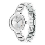 Buy Shop Movado Bold Silver Dial Silver Steel Strap Watch For Women - 3600381 USA Online