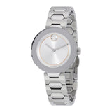 Buy Shop Movado Bold Silver Dial Silver Steel Strap Watch For Women - 3600381 USA Online