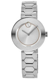 Buy Shop Movado Bold Silver Dial Silver Steel Strap Watch For Women - 3600381 USA Online