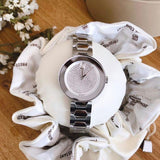 Buy Shop Movado Bold Silver Dial Silver Steel Strap Watch For Women - 3600567 USA Online