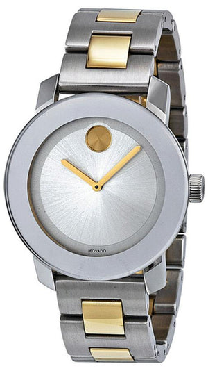 Buy Shop Movado Bold Silver Dial Two Tone Steel Strap Watch for Men - 3600128 USA Online