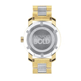Buy Shop Movado Bold Silver Dial Two Tone Steel Strap Watch for Women - 3600129 USA Online