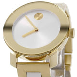 Buy Shop Movado Bold Silver Dial Two Tone Steel Strap Watch for Women - 3600129 USA Online
