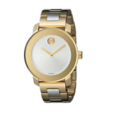 Buy Shop Movado Bold Silver Dial Two Tone Steel Strap Watch for Women - 3600129 USA Online