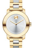 Buy Shop Movado Bold Silver Dial Two Tone Steel Strap Watch for Women - 3600129 USA Online