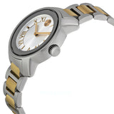 Buy Shop Movado Bold Silver Dial Two Tone Steel Strap Watch for Women - 3600245 USA Online