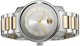Buy Shop Movado Bold Silver Dial Two Tone Steel Strap Watch for Women - 3600245 USA Online
