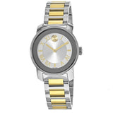 Buy Shop Movado Bold Silver Dial Two Tone Steel Strap Watch for Women - 3600245 USA Online