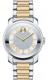 Buy Shop Movado Bold Silver Dial Two Tone Steel Strap Watch For Women - 3600256 USA Online
