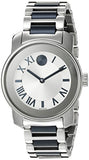 Buy Shop Movado Bold Silver Dial Two Tone Steel Strap Watch For Women - 3600354 USA Online