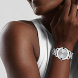 Buy Shop Movado Bold Silver Dial Two Tone Steel Strap Watch for Women - 3600702 USA Online