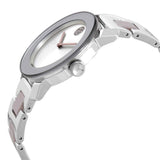Buy Shop Movado Bold Silver Dial Two Tone Steel Strap Watch for Women - 3600702 USA Online