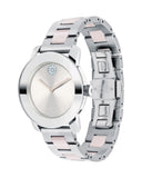 Buy Shop Movado Bold Silver Dial Two Tone Steel Strap Watch for Women - 3600702 USA Online