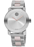 Buy Shop Movado Bold Silver Dial Two Tone Steel Strap Watch for Women - 3600702 USA Online