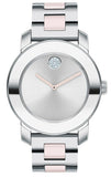 Buy Shop Movado Bold Silver Dial Two Tone Steel Strap Watch for Women - 3600702 USA Online