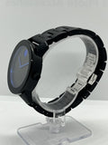 Buy Shop Movado Bold TR90 Black Dial Black Leather Strap Watch For Men - 3600307 USA Online