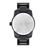 Buy Shop Movado Bold Verso Black Dial Black Steel Strap Watch for Men - 3600863 USA Online