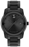 Buy Shop Movado Bold Verso Black Dial Black Steel Strap Watch for Men - 3600863 USA Online