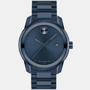 Buy Shop Movado Bold Verso Blue Dial Blue Steel Strap Watch for Men - 3600862 USA Online