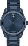 Buy Shop Movado Bold Verso Blue Dial Blue Steel Strap Watch for Men - 3600862 USA Online