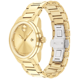 Buy Shop Movado Bold Verso Gold Dial Gold Steel Strap Watch for Men - 3600861 USA Online