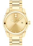 Buy Shop Movado Bold Verso Gold Dial Gold Steel Strap Watch for Men - 3600861 USA Online