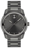 Buy Shop Movado Bold Verso Grey Dial Grey Steel Strap Watch for Men - 3600860 USA Online