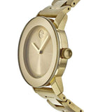 Buy Shop Movado Bold Yellow Gold Dial Yellow Gold Steel Strap Watch For Women - 3600085 USA Online
