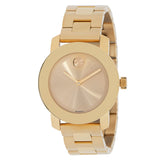 Buy Shop Movado Bold Yellow Gold Dial Yellow Gold Steel Strap Watch For Women - 3600085 USA Online