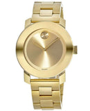 Buy Shop Movado Bold Yellow Gold Dial Yellow Gold Steel Strap Watch For Women - 3600085 USA Online
