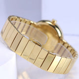 Buy Shop Movado Edge Gold Dial Gold Steel Strap Watch for Women - 3680014 USA Online