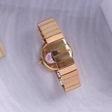 Buy Shop Movado Edge Rose Gold Dial Rose Gold Steel Strap Watch for Women - 3680013 USA Online