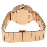 Buy Shop Movado Edge Rose Gold Dial Rose Gold Steel Strap Watch for Women - 3680013 USA Online