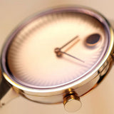 Buy Shop Movado Edge Rose Gold Dial Rose Gold Steel Strap Watch for Women - 3680013 USA Online