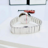 Buy Shop Movado Edge Silver Dial Silver Steel Strap Watch for Women - 3680012 USA Online
