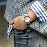Buy Shop Movado Edge Silver Dial Silver Steel Strap Watch for Women - 3680012 USA Online
