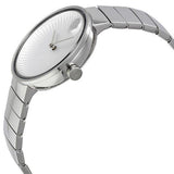 Buy Shop Movado Edge Silver Dial Silver Steel Strap Watch for Women - 3680012 USA Online