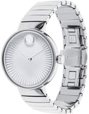 Buy Shop Movado Edge Silver Dial Silver Steel Strap Watch for Women - 3680012 USA Online