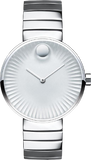 Buy Shop Movado Edge Silver Dial Silver Steel Strap Watch for Women - 3680012 USA Online