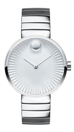 Buy Shop Movado Edge Silver Dial Silver Steel Strap Watch for Women - 3680012 USA Online