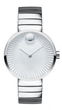 Buy Shop Movado Edge Silver Dial Silver Steel Strap Watch for Women - 3680012 USA Online
