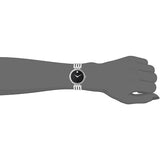 Buy Shop Movado Esperanza 28mm Black Dial Silver Steel Strap Watch For Women - 0607051 USA Online
