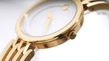 Buy Shop Movado Esperanza 28mm Mother of Pearl Dial Gold Steel Strap Watch For Women - 0607054 USA Online