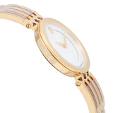Buy Shop Movado Esperanza 28mm Mother of Pearl Dial Gold Steel Strap Watch For Women - 0607054 USA Online