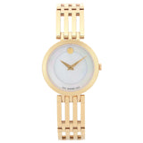Buy Shop Movado Esperanza 28mm Mother of Pearl Dial Gold Steel Strap Watch For Women - 0607054 USA Online