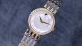 Buy Shop Movado Esperanza Mother of Pearl Dial Two Tone Steel Strap Watch For Women - 0607085 USA Online