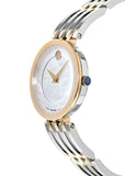Buy Shop Movado Esperanza Mother of Pearl Dial Two Tone Steel Strap Watch For Women - 0607114 USA Online